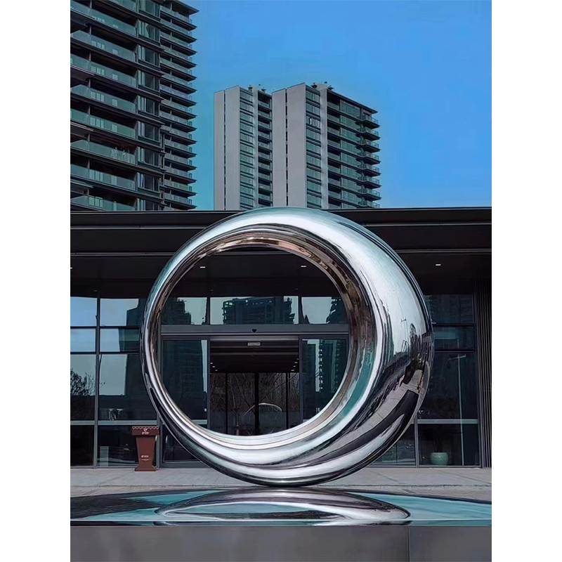 Stainless steel sculpture sketch